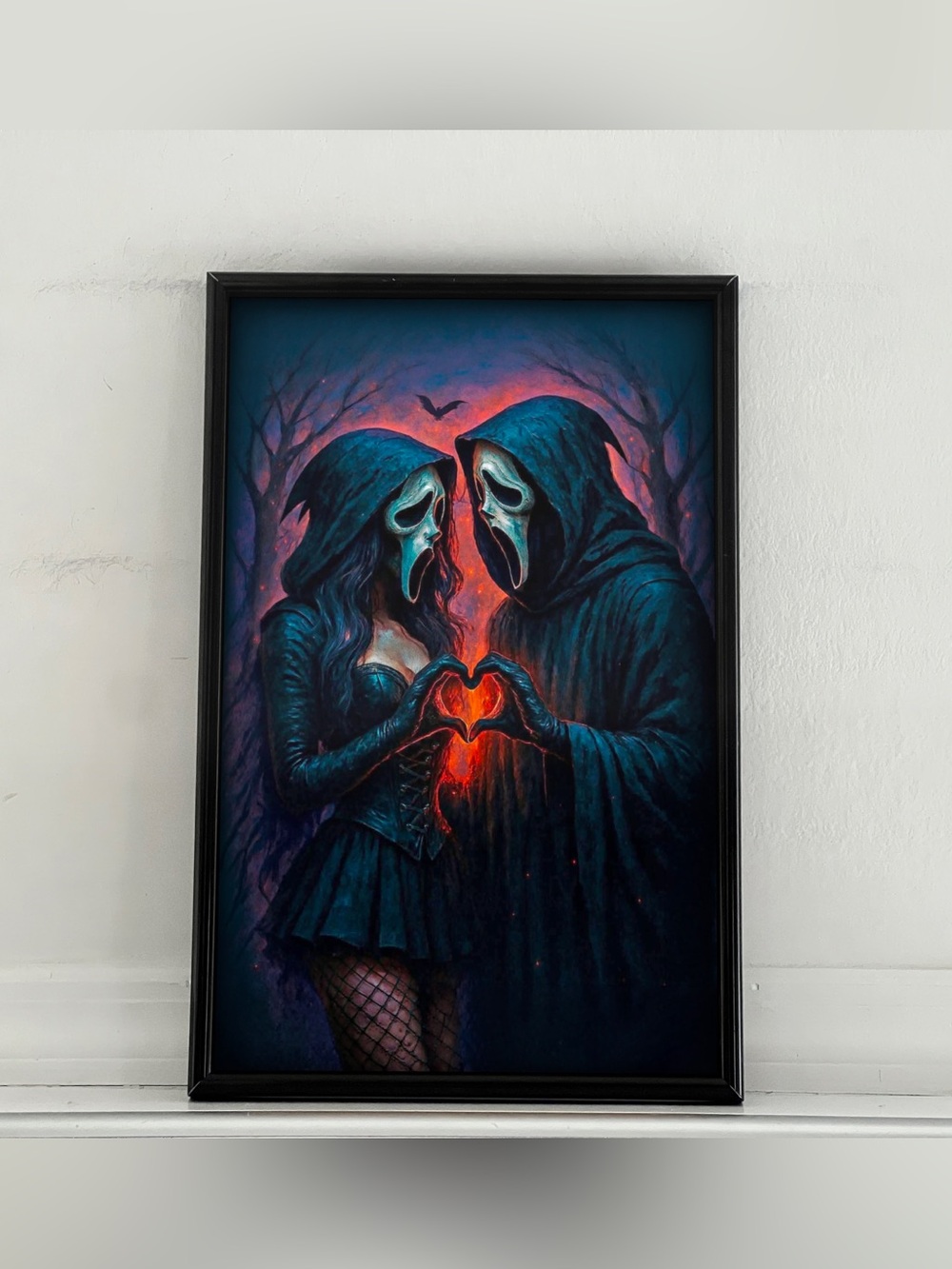Scream Ghost Face Horror Movie Poster